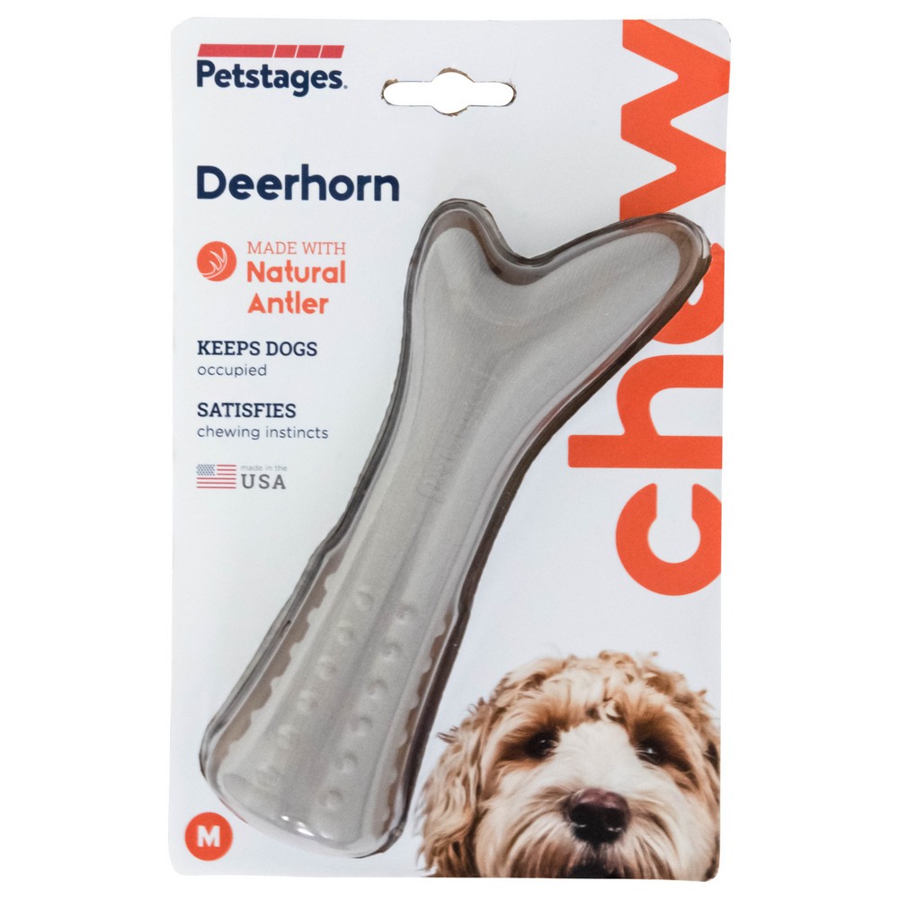 Petstages игрушка для собак Deerhorn, с оленьими рогами 16 см средняя Petstages игрушка для собак Deerhorn, с оленьими рогами 16 см средняя