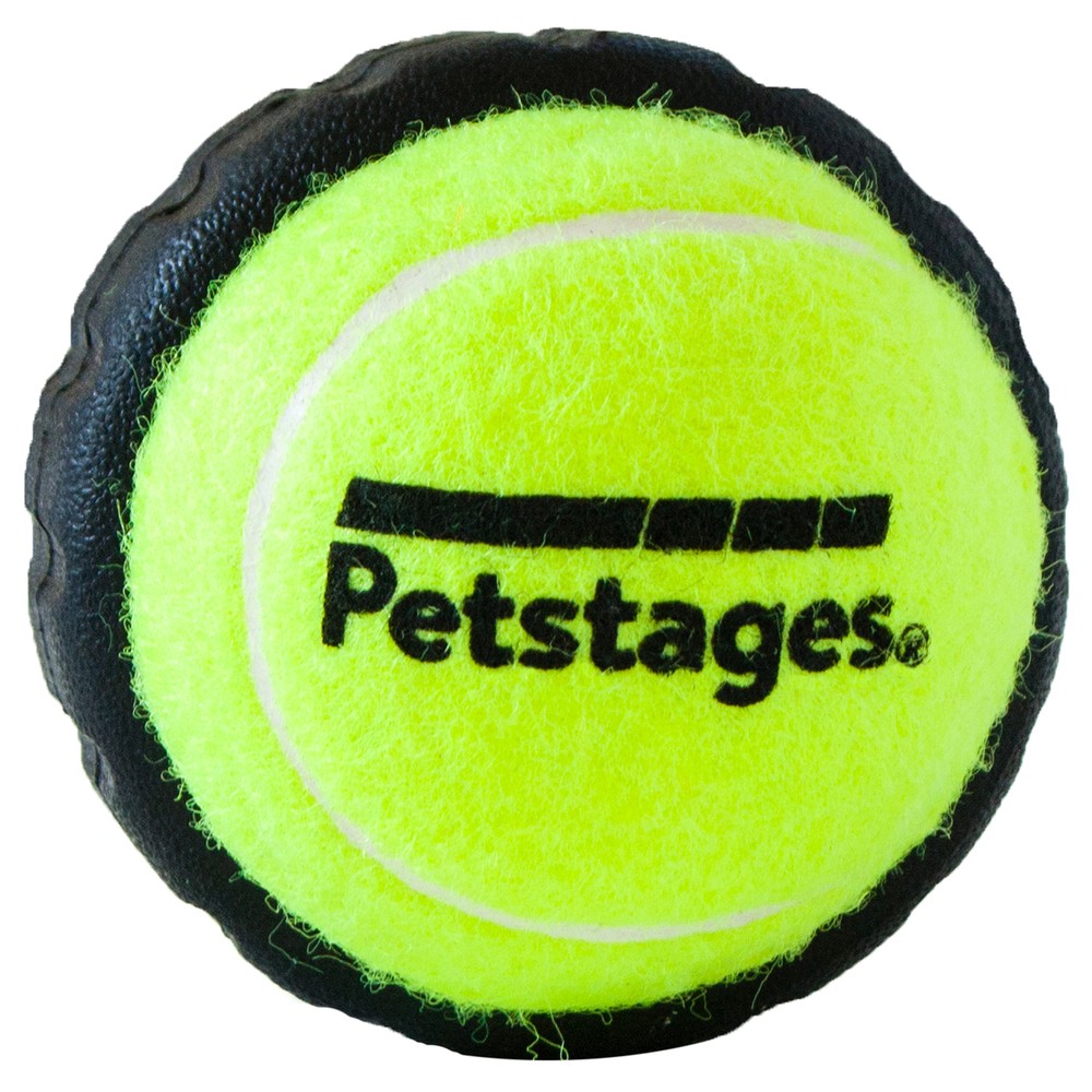 Petstages игрушка для собак Теннисный мячик с шиной