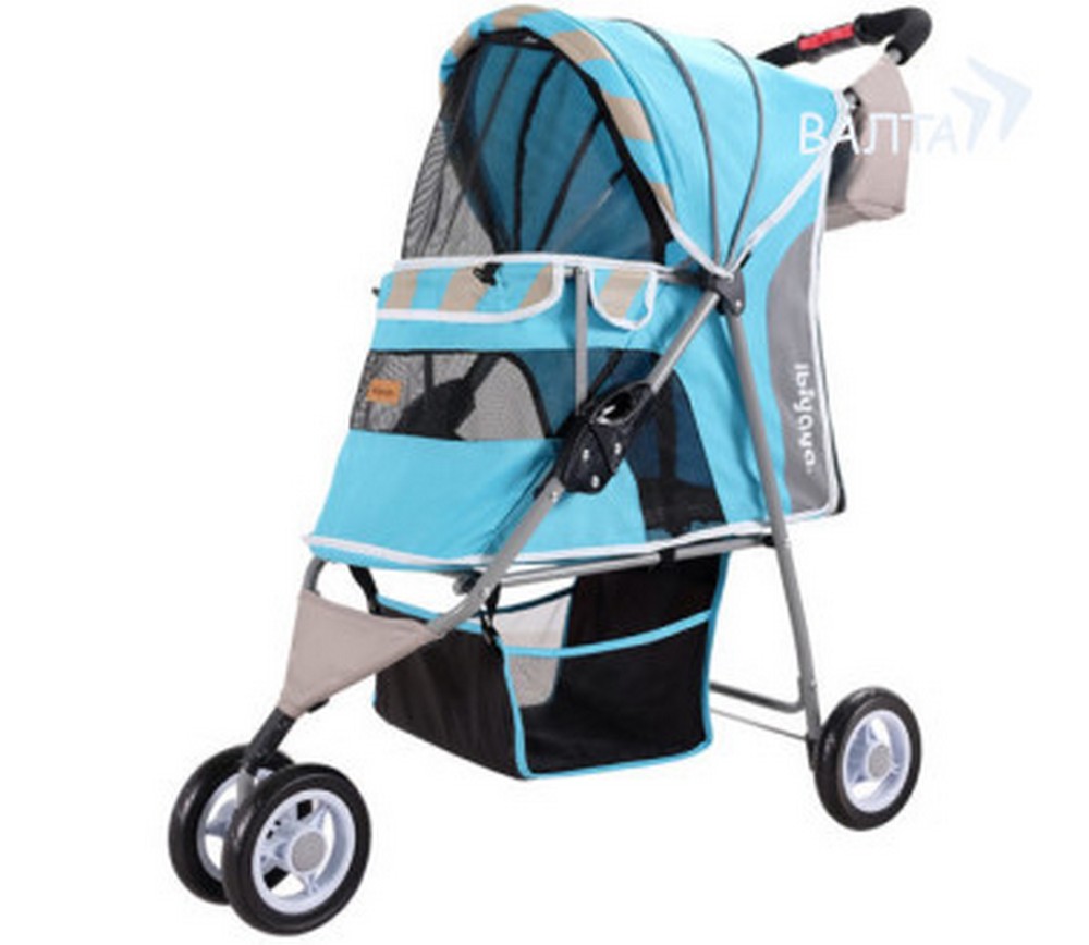 IBIYAYA коляска Astro Mini Pet Buggy синяя коляска New I-Cute Pet Buggy голубая