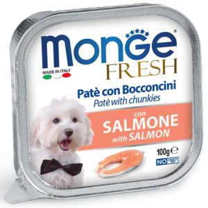 Monge Dog Fresh консервы для собак лосось (ламистер) 100г