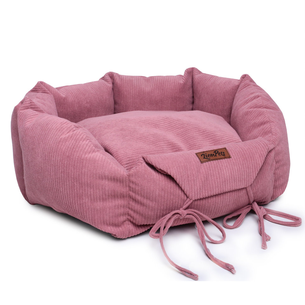 Лежанка LionPets BELLA Siesta розовый LP650