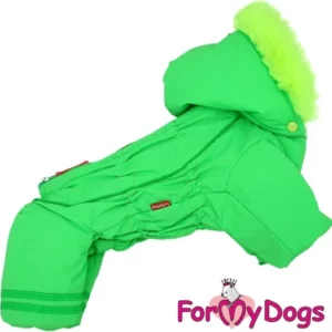 комбинезон ForMyDogs зеленый для собак мальчиков