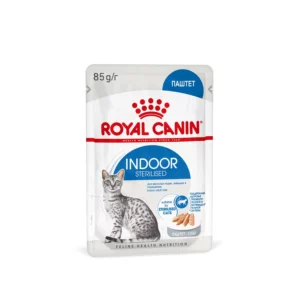 Пауч ROYAL CANIN влажный корм для кошек Indoor Sterilized (паштет)